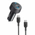 Anker 35W Car Charger 2-Port USB-A/USB-C with USB-C Cable B2732HF15